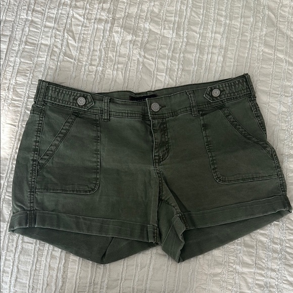Aeropostale Pants - Aeropostale Olive Green Women's Shorts